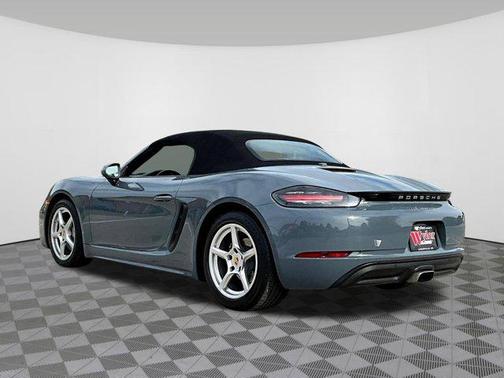 Graphite Blue Metallic 2017 Porsche 718 Boxster Base
