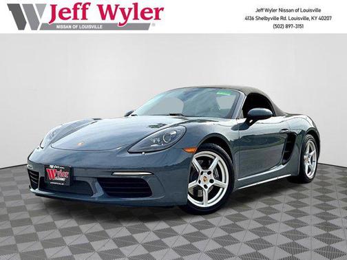 Graphite Blue Metallic 2017 Porsche 718 Boxster Base