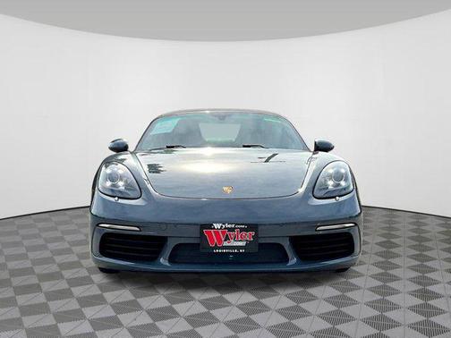 Graphite Blue Metallic 2017 Porsche 718 Boxster Base