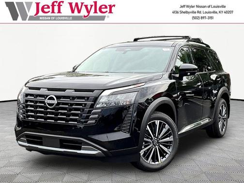 Super Black 2026 Nissan Pathfinder Platinum