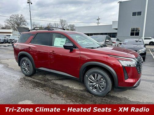 Scarlet Ember Tintcoat 2026 Nissan Pathfinder SV
