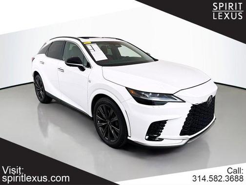 Ultra White 2024 Lexus RX 350 F SPORT Handling