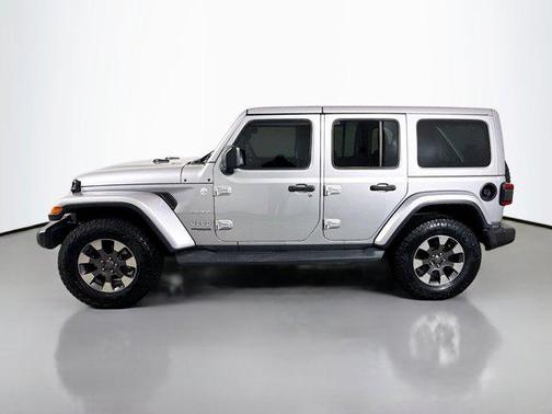 Billet Silver Metallic Clearcoat 2018 Jeep Wrangler Unlimited Sahara