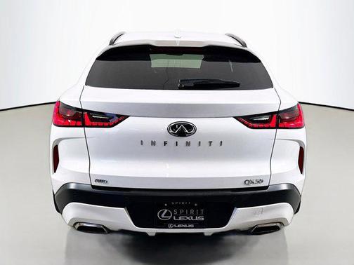 Radiant White 2023 INFINITI QX55 ESSENTIAL
