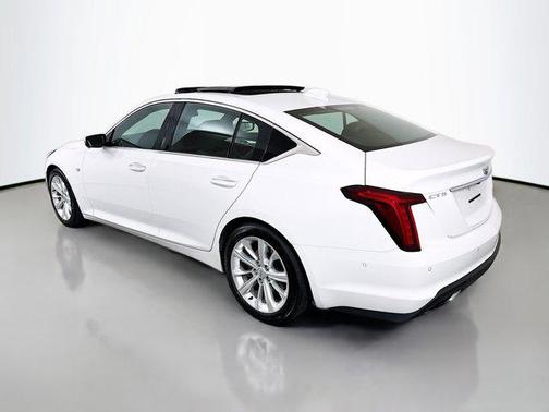 Summit White 2025 Cadillac CT5 Premium Luxury
