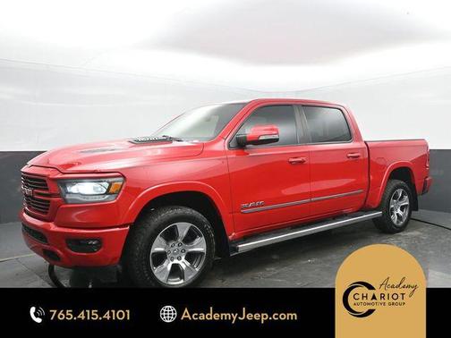 Flame Red Clearcoat 2022 RAM 1500 Laramie