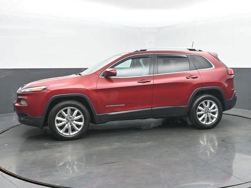 Deep Cherry Red Crystal Pearlcoat 2016 Jeep Cherokee Limited
