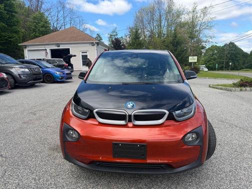 Solar Orange Metallic w/Frozen Gray Accent 2015 BMW i3 Base w/Range Extender