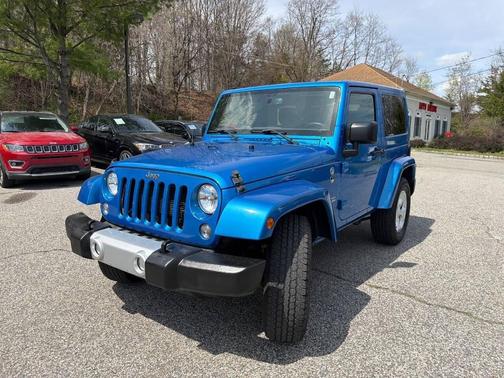 Hydro Blue Pearl Coat 2015 Jeep Wrangler X