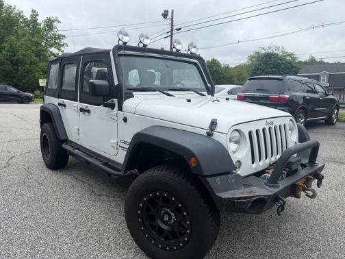 Bright White Clearcoat 2014 Jeep Wrangler Unlimited Sport