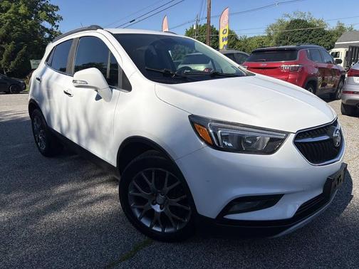 Summit White 2017 Buick Encore Sport Touring