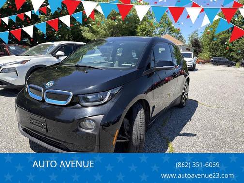 Fluid Black w/Highlight BMW i Blue 2017 BMW i3 94 Ah w/Range Extender