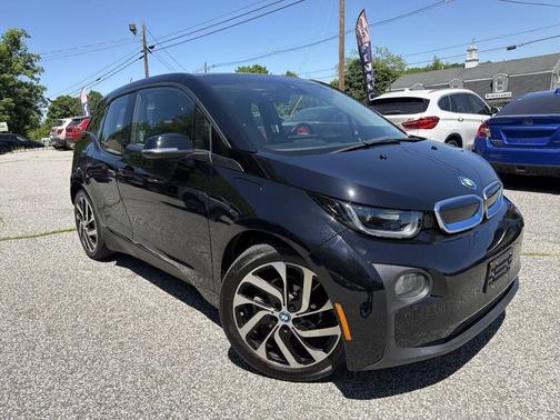 Fluid Black w/Highlight BMW i Blue 2017 BMW i3 94 Ah w/Range Extender
