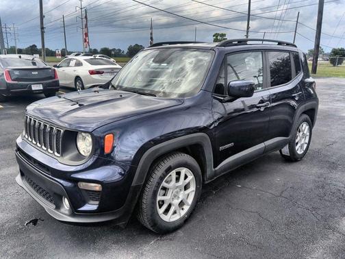 Jetset Blue Clearcoat 2019 Jeep Renegade Latitude