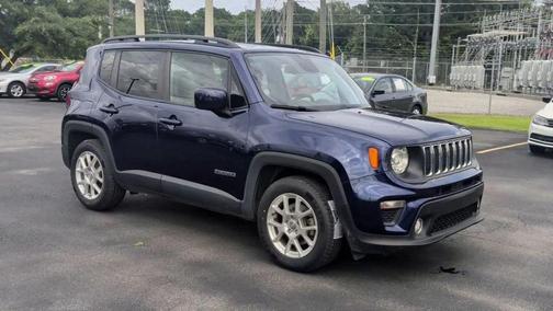 Jetset Blue Clearcoat 2019 Jeep Renegade Latitude
