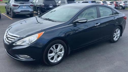Pacific Blue Pearl Mica 2013 Hyundai SONATA Limited