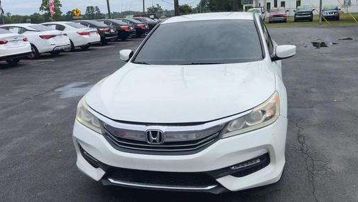 White Orchid Pearl 2017 Honda Accord Sport