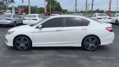 White Orchid Pearl 2017 Honda Accord Sport
