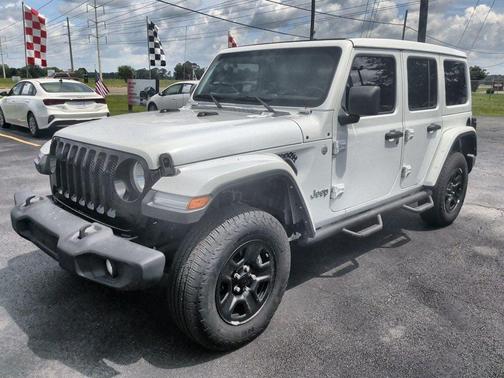 Bright White Clearcoat 2021 Jeep Wrangler Unlimited Sport