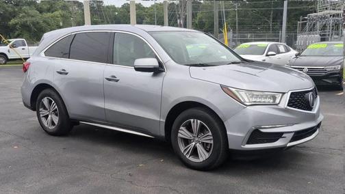 Lunar Silver Metallic 2019 Acura MDX 3.5L