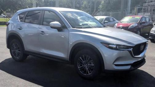 Sonic Silver Metallic 2021 Mazda CX-5 Touring