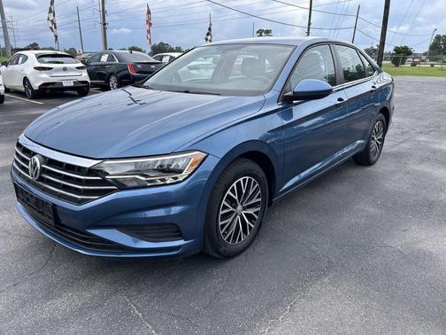 Silk Blue Metallic 2021 Volkswagen Jetta 1.4T S
