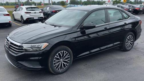BLACK 2021 Volkswagen Jetta 1.4T S