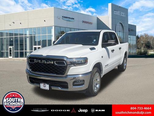 Bright White Clearcoat 2026 RAM 1500 Big Horn/Lone Star