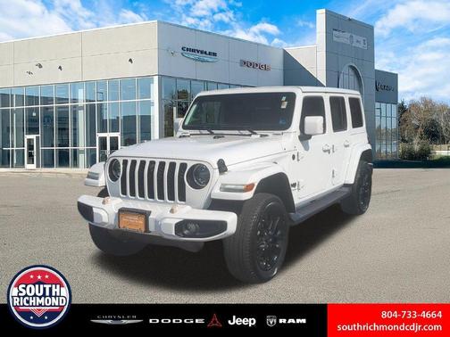Bright White Clearcoat 2023 Jeep Wrangler Sahara