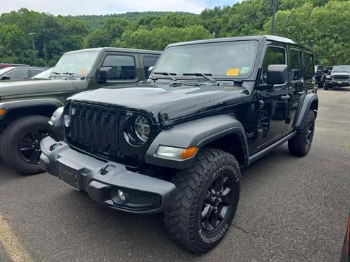 Black Clearcoat 2022 Jeep Wrangler Unlimited Sport