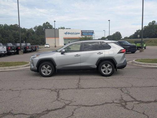Silver Sky Metallic 2023 Toyota RAV4 Hybrid LE