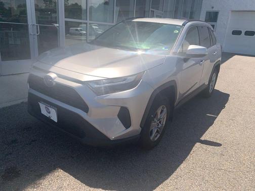 Silver Sky Metallic 2023 Toyota RAV4 Hybrid LE