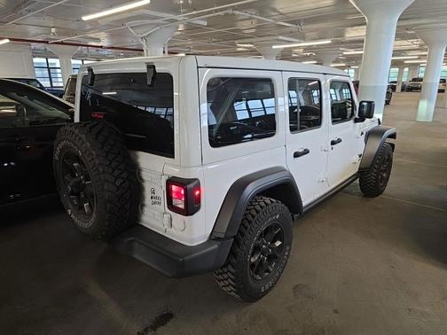Bright White Clearcoat 2022 Jeep Wrangler Unlimited Sport