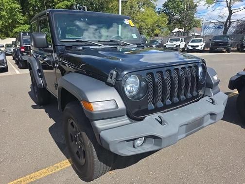 Black Clearcoat 2022 Jeep Wrangler Sport