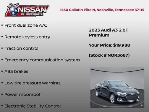 2023 Audi A3 40 Premium