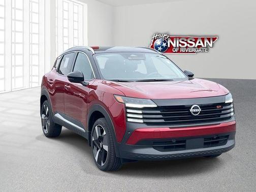 2t Red Blk Roof 2025 Nissan Kicks SR