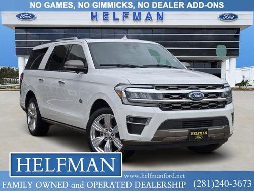 Star White 2023 Ford Expedition Max King Ranch