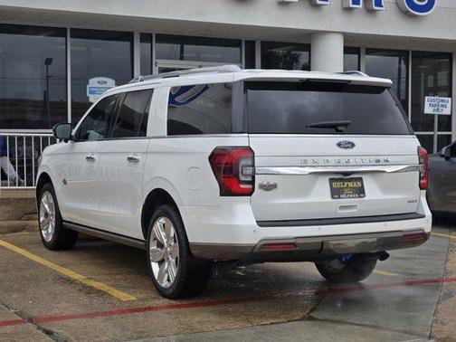 Star White 2023 Ford Expedition Max King Ranch