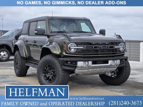 Green Metallic 2026 Ford Bronco Raptor