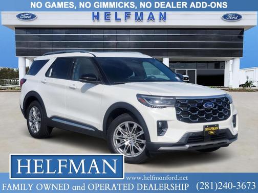2025 Ford Explorer Platinum