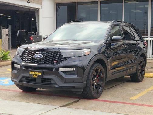 Agate Black Metallic 2020 Ford Explorer ST