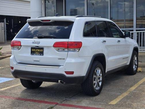 Bright White Clearcoat 2015 Jeep Grand Cherokee Limited