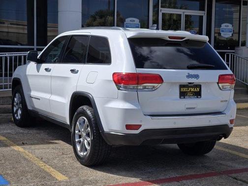 Bright White Clearcoat 2015 Jeep Grand Cherokee Limited