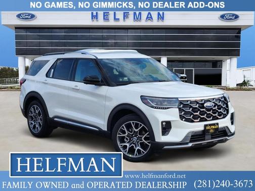 2025 Ford Explorer Platinum