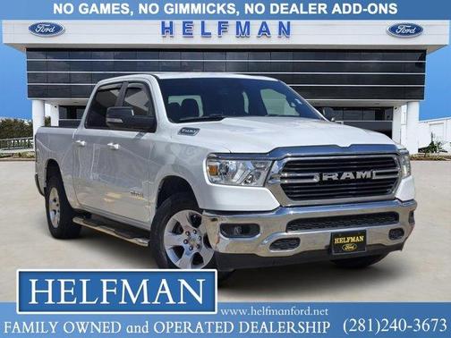 Bright White Clearcoat 2021 RAM 1500 Big Horn