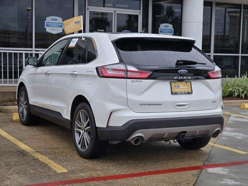 Star White 2023 Ford Edge Titanium