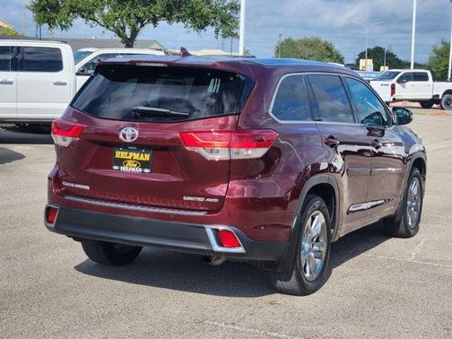 2018 Toyota Highlander Limited Platinum