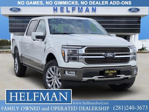 Star White 2026 Ford F-150 King Ranch