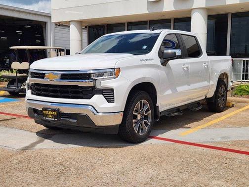 Summit White 2022 Chevrolet Silverado 1500 LT