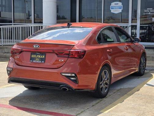 Fire Orange 2019 Kia Forte EX